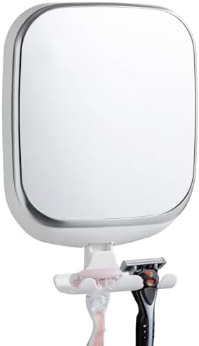 TAILI Shower Mirror Fogless for Shaving,Fogless Mirror for Shower with Tray