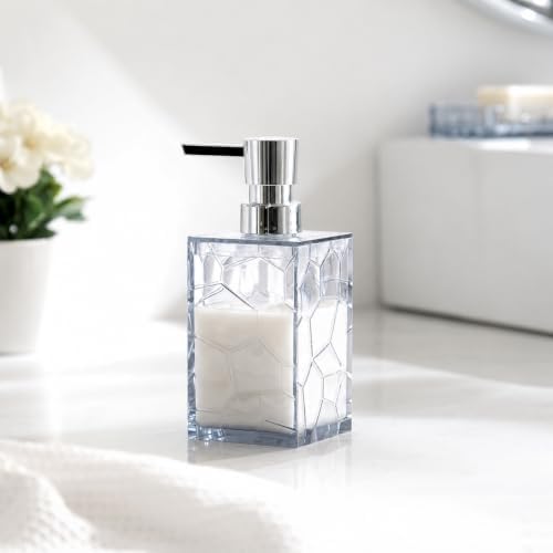HBlife Bathroom Accessories Set, Acrylic Bathroom Counter Set of 4