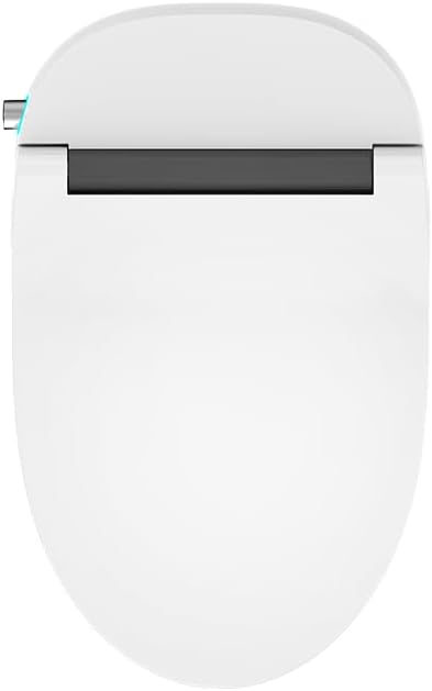 Blossom Smart Toilet with Built-in Bidet, One-Piece Tankless Toilet with Heated Seat, Air Dryer, Auto Flush, Remote Foot Sensor Control, Self-Cleaning Nozzle, Warm Drying
