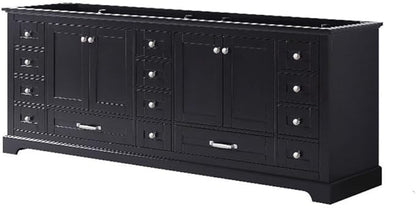 Dukes 84 in. W x 22 in. D Espresso Double Bath Vanity