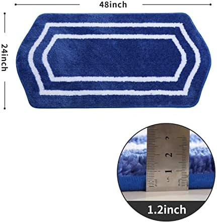 COSY HOMEER Non-Slip Bath Mat Extra Thick Absorbent Plush Washable