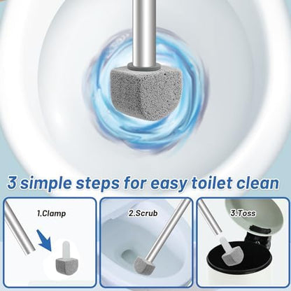 Pumice Stone Toilet Bowl Cleaner - Hard Water Stain Remover