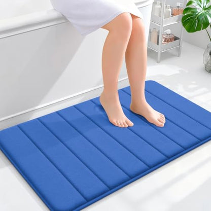 OLANLY Memory Foam Bath Mat 36x24, Super Soft and Absorbent Bathroom Rugs