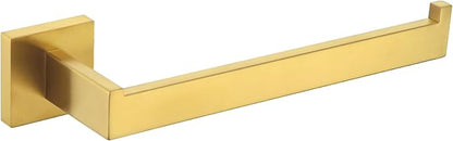 Angle Simple Towel Holder Brushed Dark Gold, Bathroom Towel Rack 10.24-Inch | Deep Gold Tone, SUS304 Stainless Steel, Open Arm Dishcloth Washcloth Hanger Bar for Kitchen Shower Vanity Sink