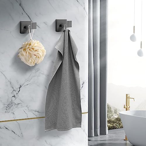 Towel Hooks for Bathrooms, Heavy Duty Stainless Steel Bathroom Hooks