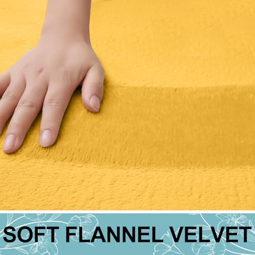 Smiry Memory Foam Bath Mat 59x20, Extra Soft and Absorbent Bathroom Rugs