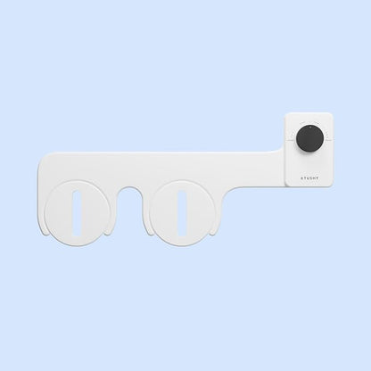 TUSHY Fresh Dual Nozzle Cool Water Bidet, Matte Black Knob | Ultra Slim Toilet Seat Attachment, Non-Electric, 180° Front and Rear Wash, Self-Cleaning, 10 Minute DIY Install