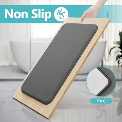 Bathroom Rugs Extra Soft Memory Foam Bath Mat Sets 3 Piece Non Slip Absorbent & Dry Living Mat Sets Washable Bath Carpets with Toilet Rug,Bath Rugs for Bathroom,Tub,Shower,Kitchen,Bedroom