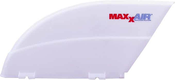 MAXXAIR FANMATE 00-955001 Fan/Vent Cover with EZ Clip Hardware, Constant Airflow, Super Tough, White