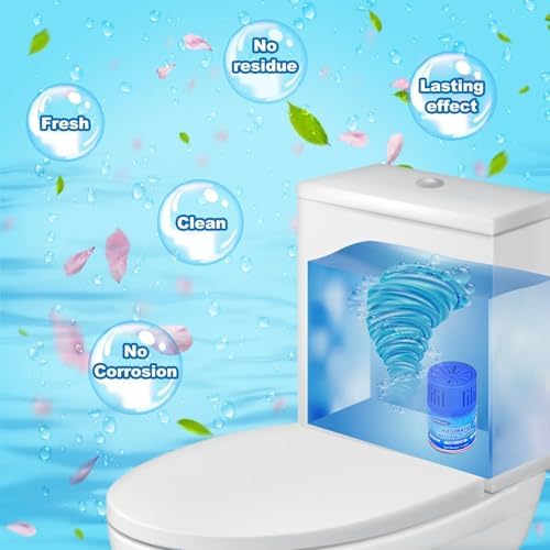 Automatic Toilet Bowl Cleaner Long Lasting Tank Bottles 3 Pack