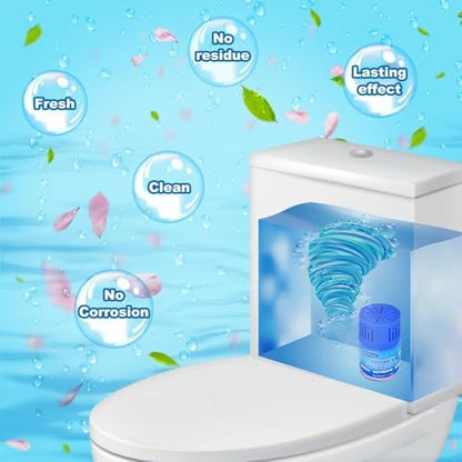 Automatic Toilet Bowl Cleaner Long Lasting Tank Bottles 3 Pack