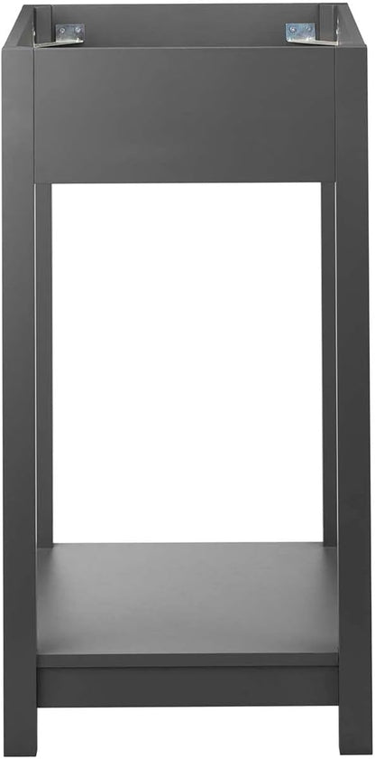 Modway Altura 24" Bathroom Vanity Cabinet (Sink Basin Not Included), 24 Inch, Gray