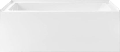 Voltaire 60" x 32" Left-Hand Drain Alcove Bathtub with Apron