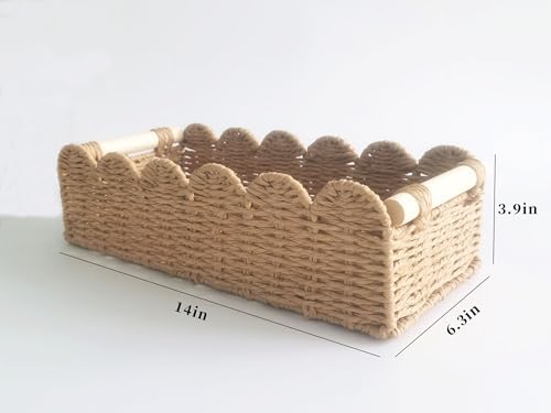 Toilet Paper Storage Basket, 2-Pack, Slim Design
