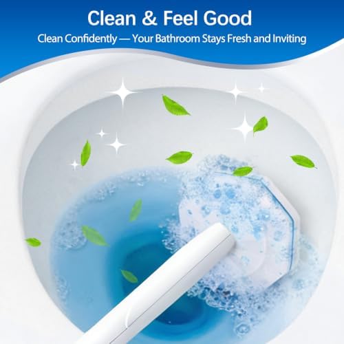 100 P Disposable Toilet Wand Refills, for Clorox Toilet Brush 5x Cleaning