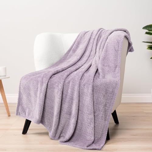 2-Pack Microfiber Bath Towels (27x54 Inches) - Ultra Soft & Quick Dry, 3X Absorbency, Lightweight for Gym, Yoga, Travel & Spa - Perfect for Home, Fitness & Post-Workout,(Purple)