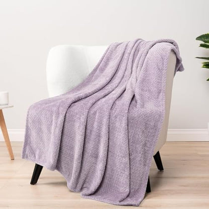 2-Pack Microfiber Bath Towels (27x54 Inches) - Ultra Soft & Quick Dry, 3X Absorbency, Lightweight for Gym, Yoga, Travel & Spa - Perfect for Home, Fitness & Post-Workout,(Purple)
