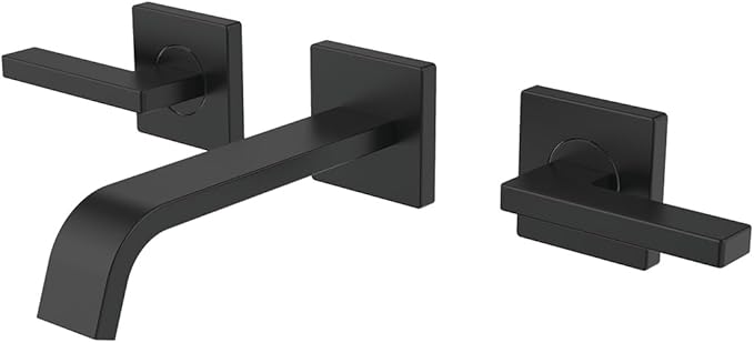 Speakman SB-2552-MB Lura Wall-Mounted Faucet, Matte Black