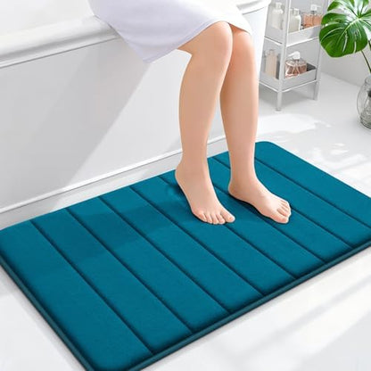 OLANLY Memory Foam Bath Mat 36x24, Super Soft and Absorbent Bathroom Rugs