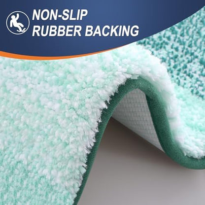 OLANLY Bathroom Runner Rug 70x20, Extra Soft Absorbent Microfiber Bath Rugs