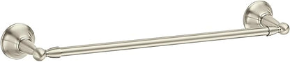 Moen DN6818BN Sage 18-Inch Single Towel Bar, Brushed Nickel