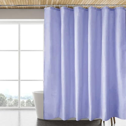 LLSCL Fabric Shower Curtain Liner with Magnets, Waterproof Hotel Quality, 72 x 72 Machine Washable