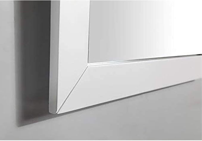 Vanity Art 60 Inch Double Sink Bathroom Vanity with Mirror | Carrara Marble Stone Top Storage Bathroom Organizer Cabinet with Dovetailed Drawer, Soft Closing Doors, Brushed Nickel Handles, VA2060-DW