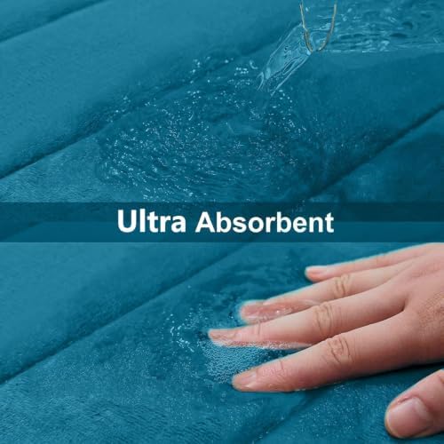 Buganda Memory Foam Bath Mat 31.5 x 20, Ultra Soft Absorbent Bathroom Rugs