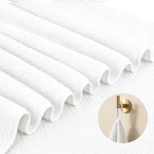 MaopaoBeauty Oversize Bath Towels Set - 35x70 Inches, 4-Piece Bathroom Towel Set (1 Bath Towel, 1 Hair Towel, 1 Hand Towel, 1 Washcloth),Microfibers Towels for Bathroom Set Microfiber Shower Towels