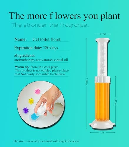 Toilet Gel, 108 Count 9Kinds Of Scent Toilet Cleaner Bowl Gel Stamp Kit Air Freshener