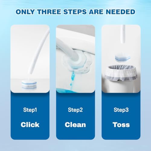 30 Count Toilet Wand Refills for Clorox Toilet Wand,5X Cleaning Power