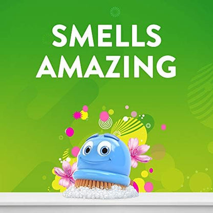 Scrubbing Bubbles Toilet Bowl Cleaning Gel, Non-Bleach Bathroom Cleaner, Gets Rid of Limescale and Hard Water + Rust Stains, Floral Fusion Scent, 24oz