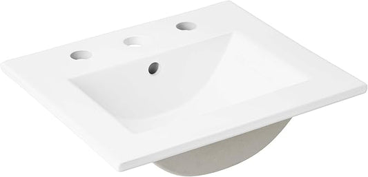 Modway EEI-4836-WHI Cayman 18" Bathroom Sink, White