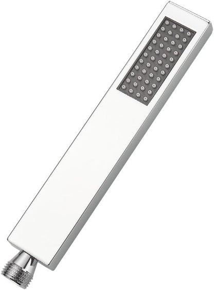 Hand Shower Wand Handheld Shower Spray High Pressure Single Function Luxury Hand Showerhead Polished Chrome