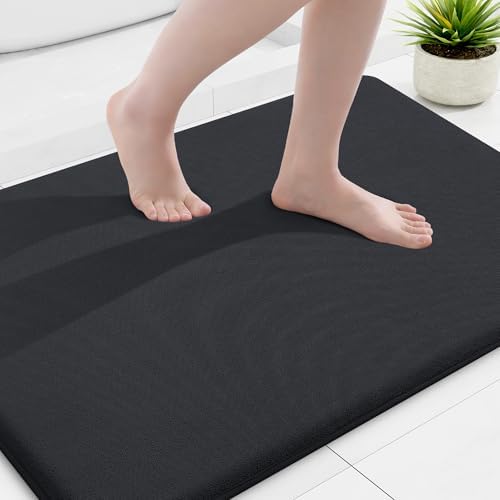 Smiry Memory Foam Bath Mat 36x24, Extra Soft and Absorbent Bathroom Rugs