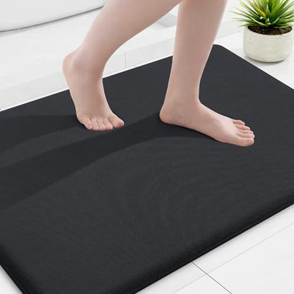 Smiry Memory Foam Bath Mat 36x24, Extra Soft and Absorbent Bathroom Rugs