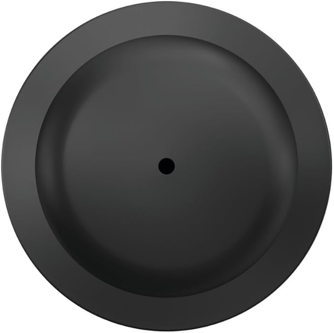 Schlage F40 PLY 622 Plymouth Door Knob, Bed & Bath Privacy Lock, Matte Black