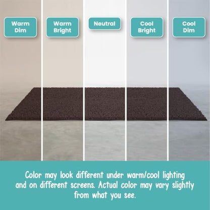 Extra Large Chenille Bath Mats 59"x21", Plush Absorbent Bath Quick Dry, Soft & Machine Washable, Non Slip Carpet for Bathroom, Thick Bathroom Rugs, Shower Restroom Rug Mat, Alfombras De Bano, Bathrugs