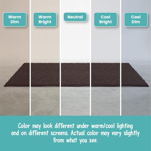 Small Chenille Bath Mats 25"x18", Plush Absorbent Bath Mats Quick Dry, Soft & Machine Washable, Non Slip Carpet for Bathroom, Thick Bathroom Rugs, Shower Restroom Rug Mat, Alfombras De Bano, Bathrugs