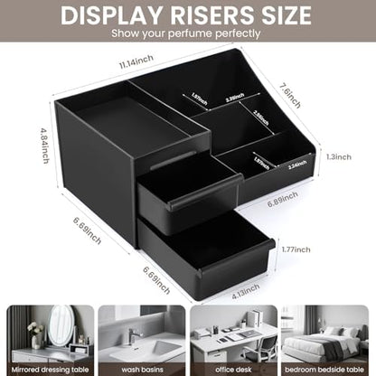 Cologne Organizer for Men,Cologne Stand,Bathroom Organizer,Mens Room Decor