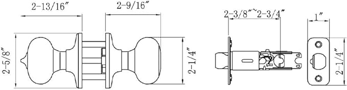 Design House 753327 Cambridge Keyed Entry Door Knob Satin Nickel