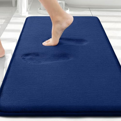 Smiry Memory Foam Bath Mat 30x20, Extra Soft and Absorbent Bathroom Rugs