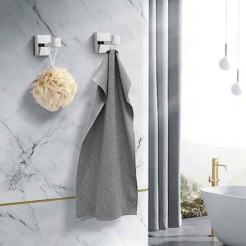 Towel Hooks for Bathrooms, Heavy Duty Stainless Steel Bathroom Hooks