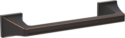 Amerock Mulholland Oil-Rubbed Bronze 9 inch (229mm) Towel Bar, BH36025ORB