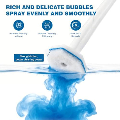 30 Count Toilet Wand Refills for Clorox Toilet Wand,5X Cleaning Power