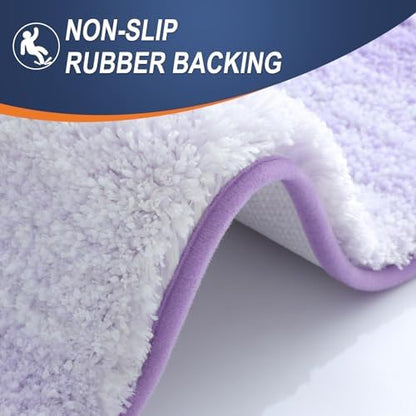 OLANLY Bathroom Runner Rug 70x24, Extra Soft Absorbent Microfiber Bath Rugs