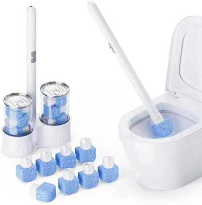 Pumice Stone Toilet Bowl Cleaner 8Ct, 18in Extra Long Handle