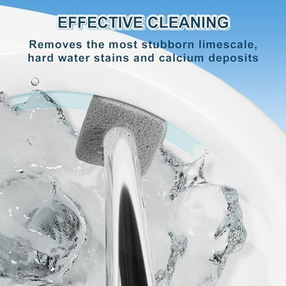 Pumice Stone Toilet Bowl Cleaner for Hard Water Ring & Stains