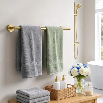 24 Inch Gold Towel Bar for Bathroom Wall Mounted,SUS304 Stainless Steel