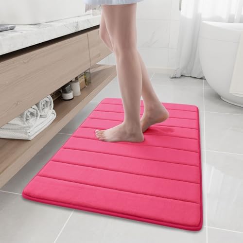 Buganda Memory Foam Bath Mat 35.4 x 24, Ultra Soft Absorbent Bathroom Rugs